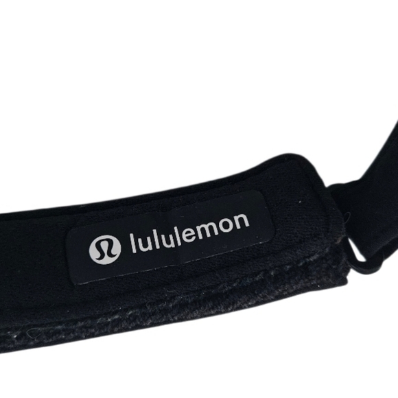 Lululemon Athletica Removeble Band Black Sports Hat Visor - Picture 2 of 7